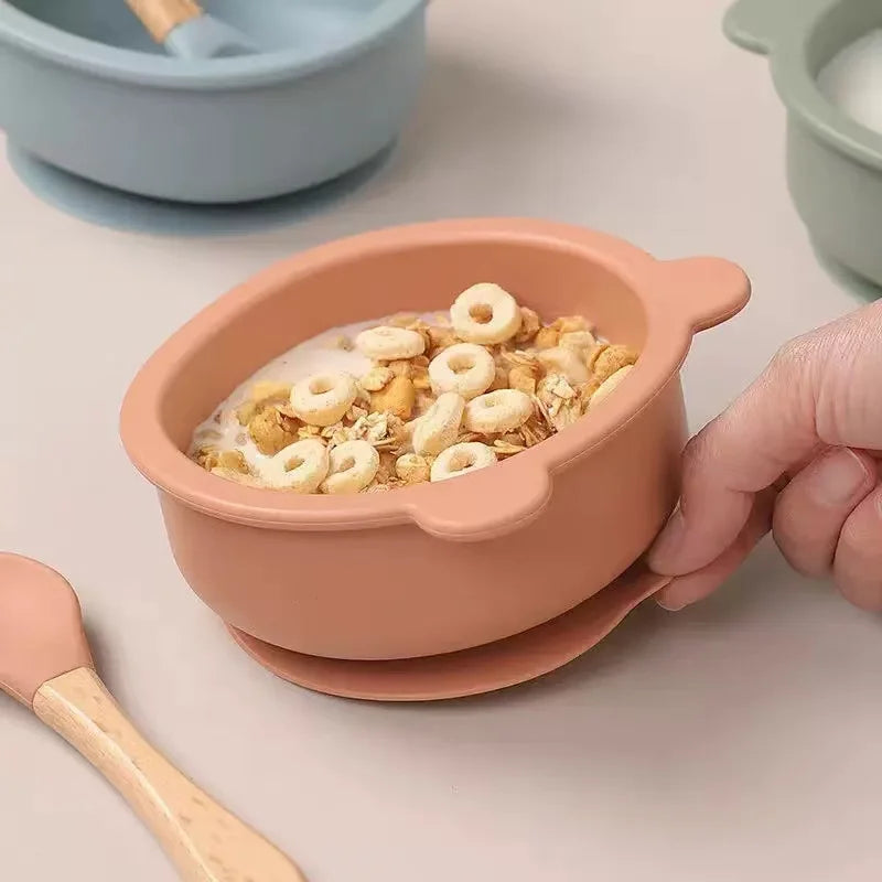 BPA-Free Silicone Baby Feeding Set