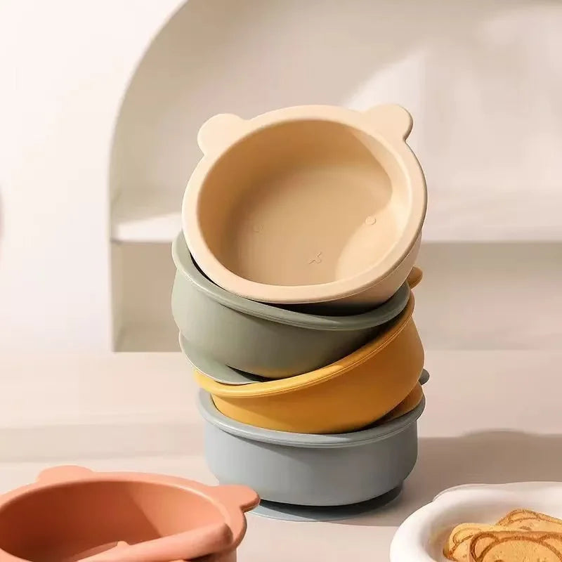 BPA-Free Silicone Baby Feeding Set