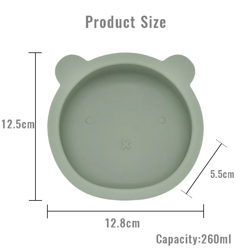 BPA-Free Silicone Baby Feeding Set